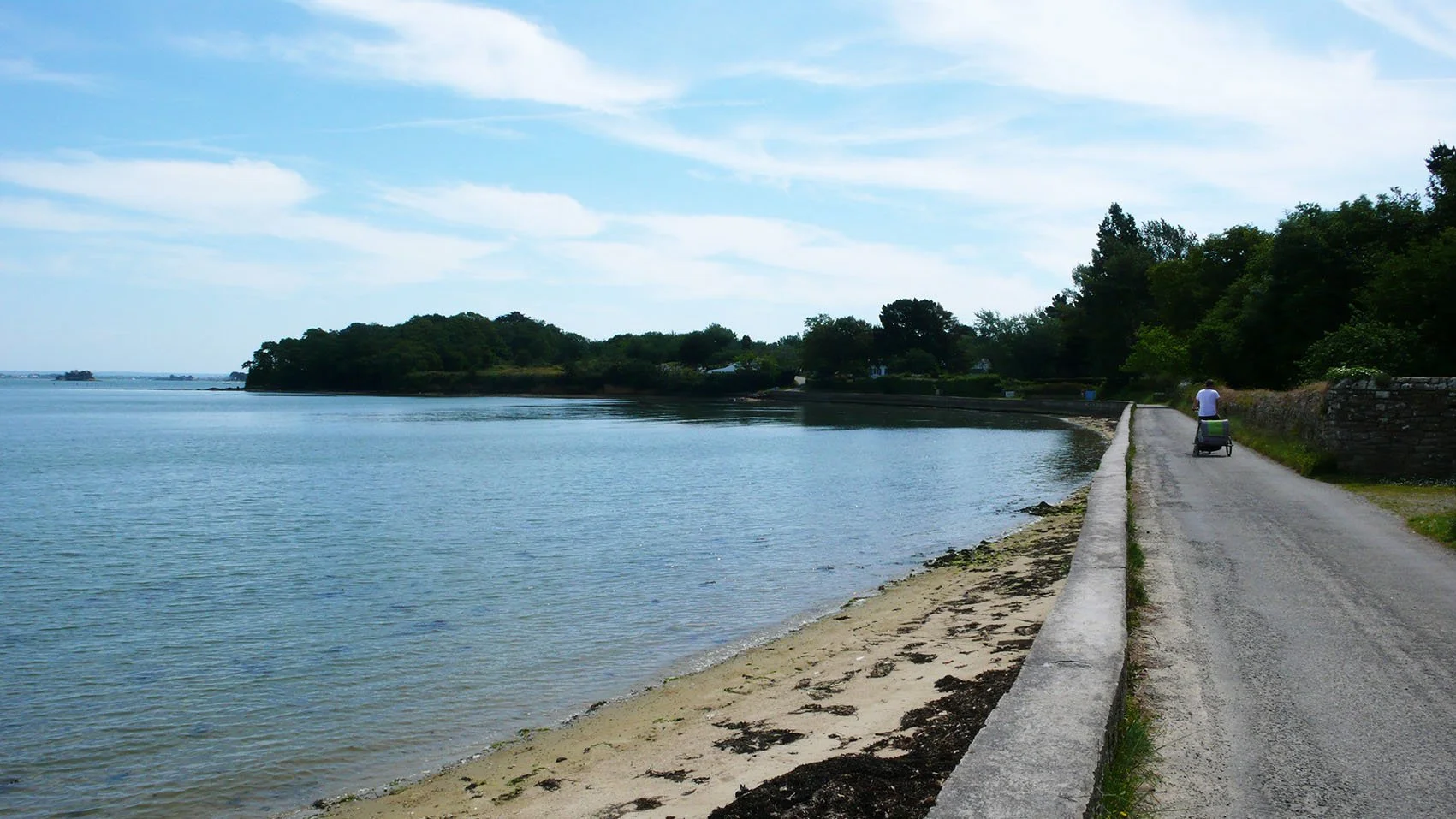 Aménagement paysager sur l’Île-aux-Moines dans le Golfe du Morbihan