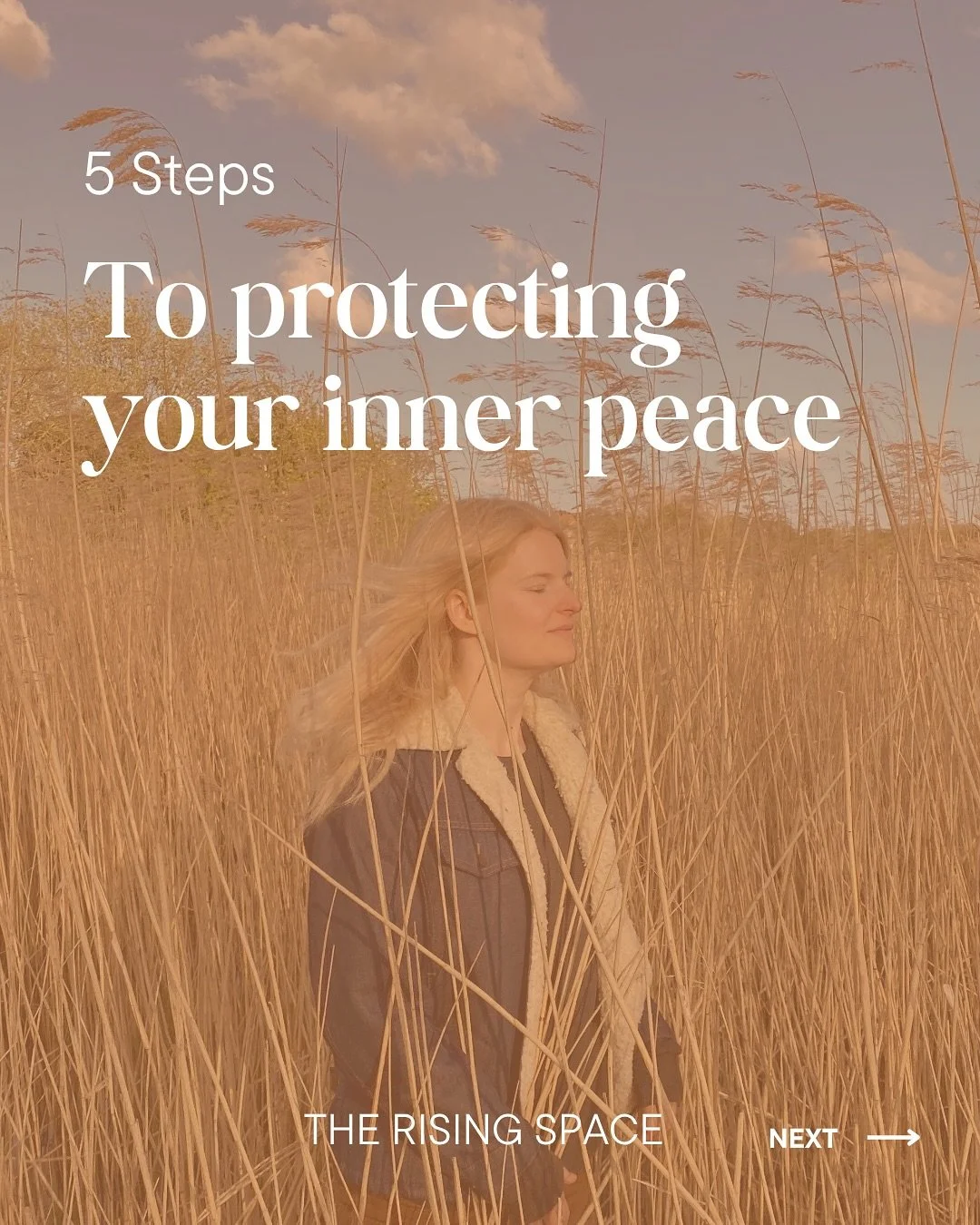 🝞 What brings you inner peace?

The practice of protecting your peace begins with re-assessing what feels right and what doesn&rsquo;t.

Listen to the signals your body gives you. This wisdom is gold and builds self-trust.

Who makes you feel good? 