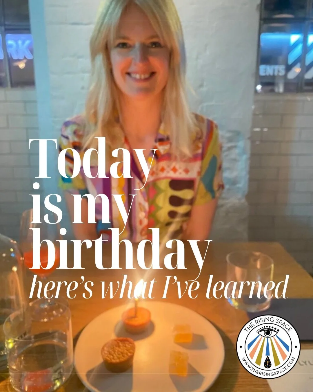 ✨ It&rsquo;s my birthday today ✨

Birthdays have become a reminder to pause and reflect. To acknowledge the privilege of being here, ageing and living through it all. Each year brings me closer to myself, to my voice and to a life that feels aligned.