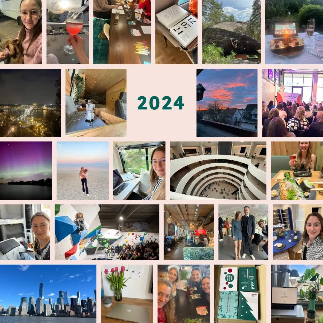 Bisschen late to the party mit Jahresr&uuml;ckblick, aber der Januar geht mal wieder schneller rum, wie gedacht😅🙆🏻&zwj;♀️
2024 war aufregend, herausfordernd, lehrreich, turbulent, sch&ouml;n &amp; hat mich gleichzeitig auch &ouml;fters mal aus mei