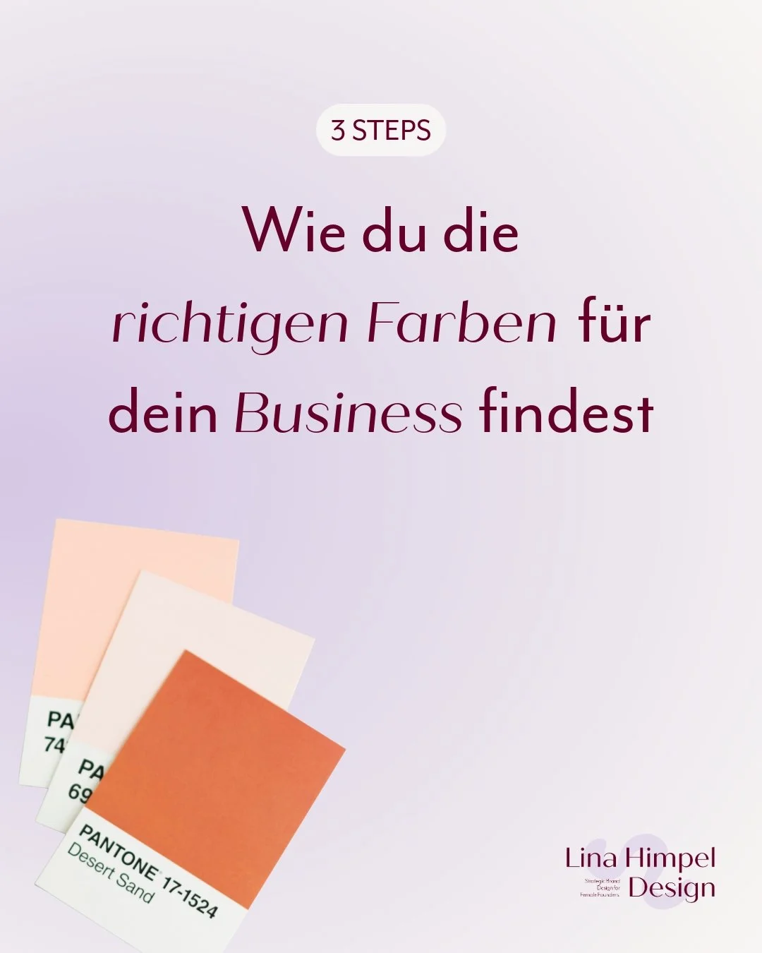 Wie w&auml;hlst du die richtigen Farben f&uuml;r dein Business? 🎨

Eine Frage, die ich als Brand Designerin h&auml;ufig gestellt bekomme und ihr deswegen heute einen Post widme.

Farben sind nicht nur eine Design-Frage sondern auch eine strategische