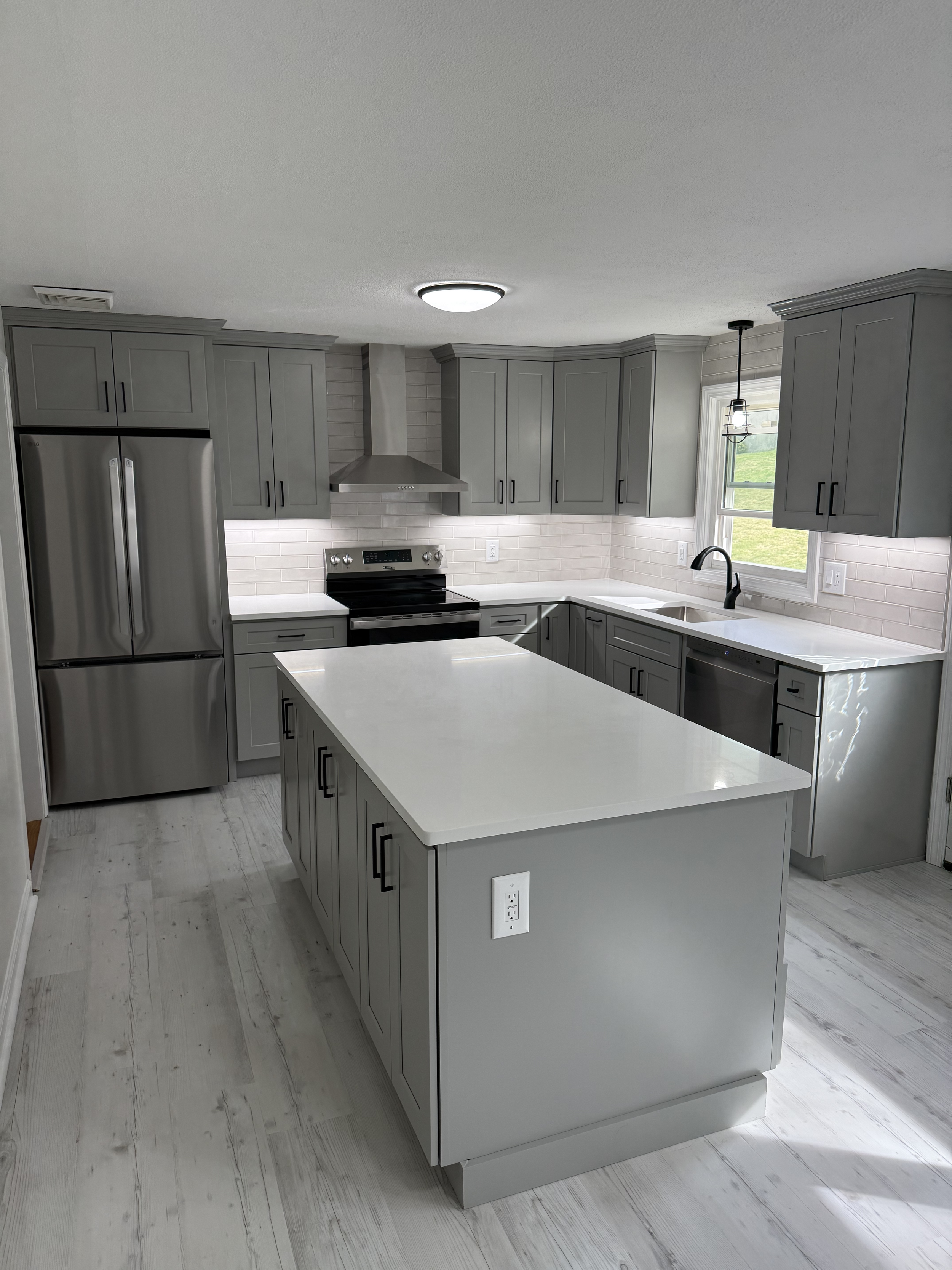 Grey Kitchen Remodel