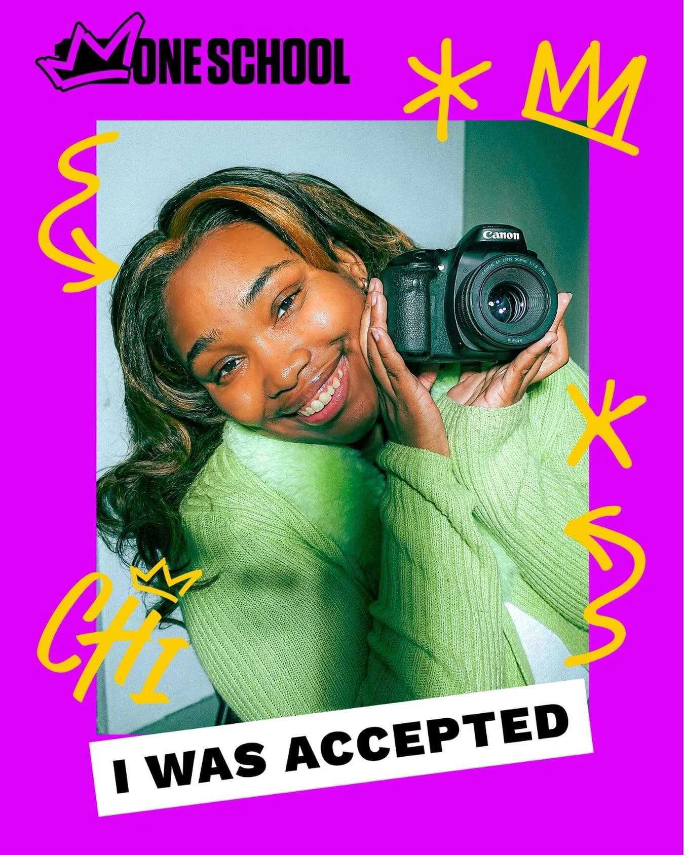 Super excited to announce &mdash; and in doing so breaking my social media hiatus just a bit&mdash; that I was accepted into the @oneschoolus Chi Cohort! I&rsquo;m am excited to say the least and overwhelmed with joy. Here&rsquo;s to new beginnings :