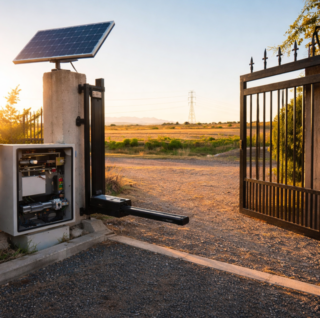 Solar vs. Hardwired Gate Opener: Which One Wins?