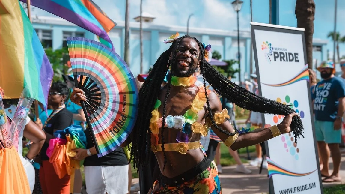 Saw all the colors and felt all the love at @bermudapride this year ❤️🧡💛💚🩵💙💜🖤🩶🤍🤎🩷