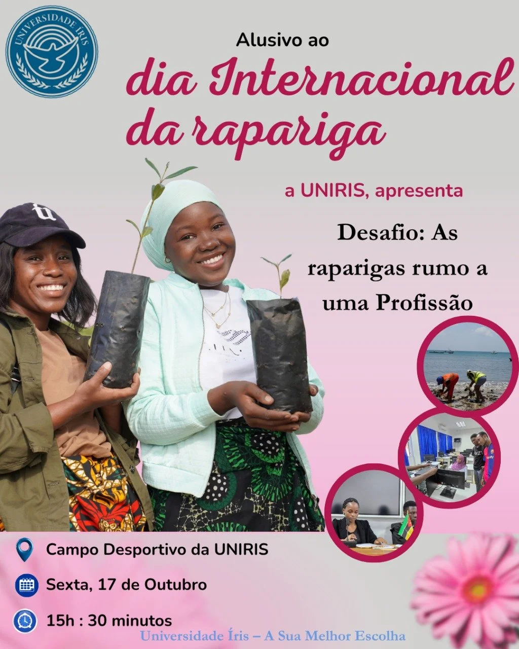 Desafio: As raparigas rumo a uma Profissão - Alusivo ao Dia Internacional das Raparigas