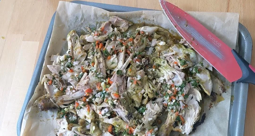 Low cost, low waste: Roast Chicken with Chimichurri for under 5£