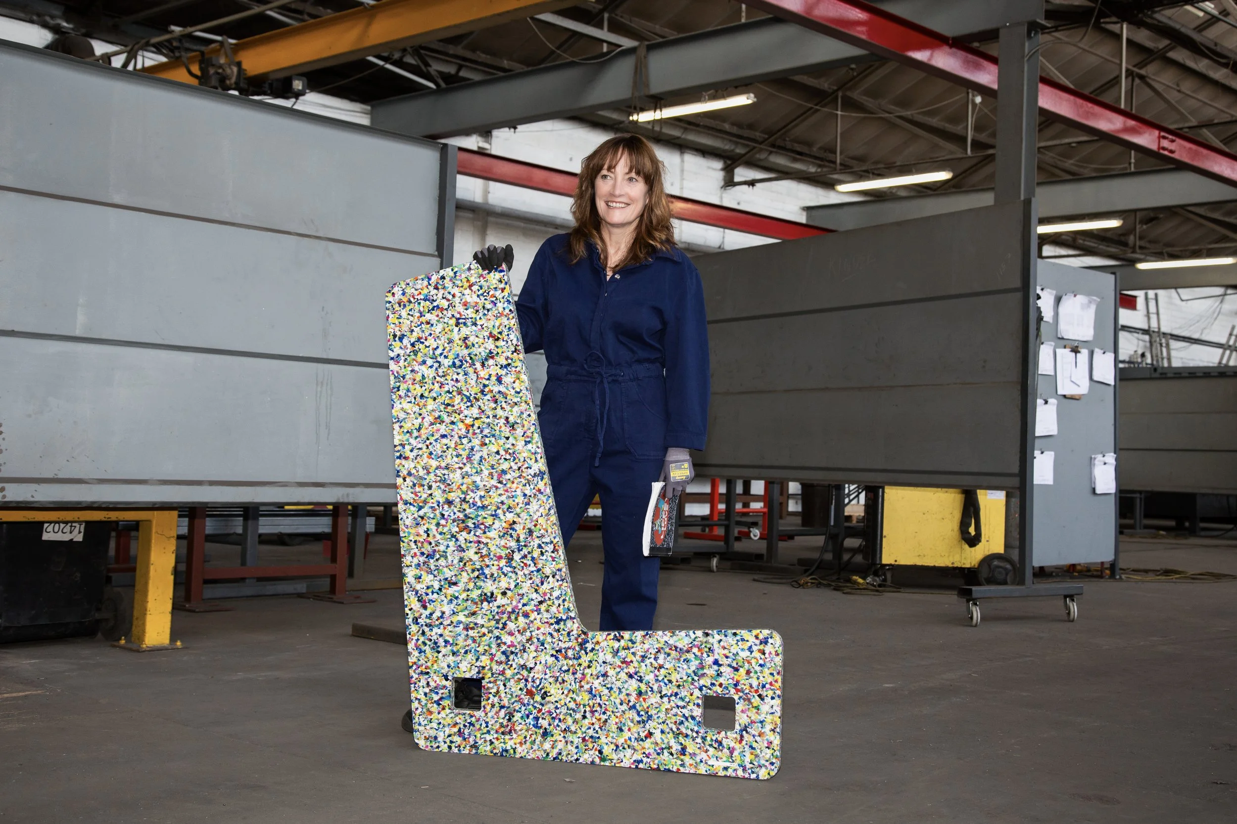 Rhona Byrne Liffey Love fabrication at Steel Smith 2024 by Malcolm Mc Gettigan 3.jpg
