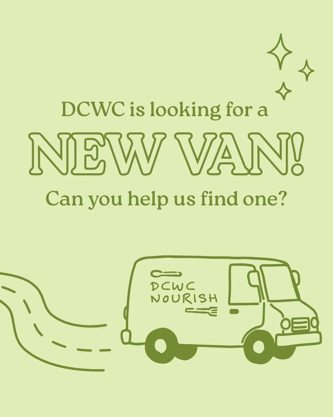 Your connections help keep our programs moving and ensure families continue receiving healthy meals. 

If you have any leads, please message us or email molly@duluthcenterforwomenandchildren.org