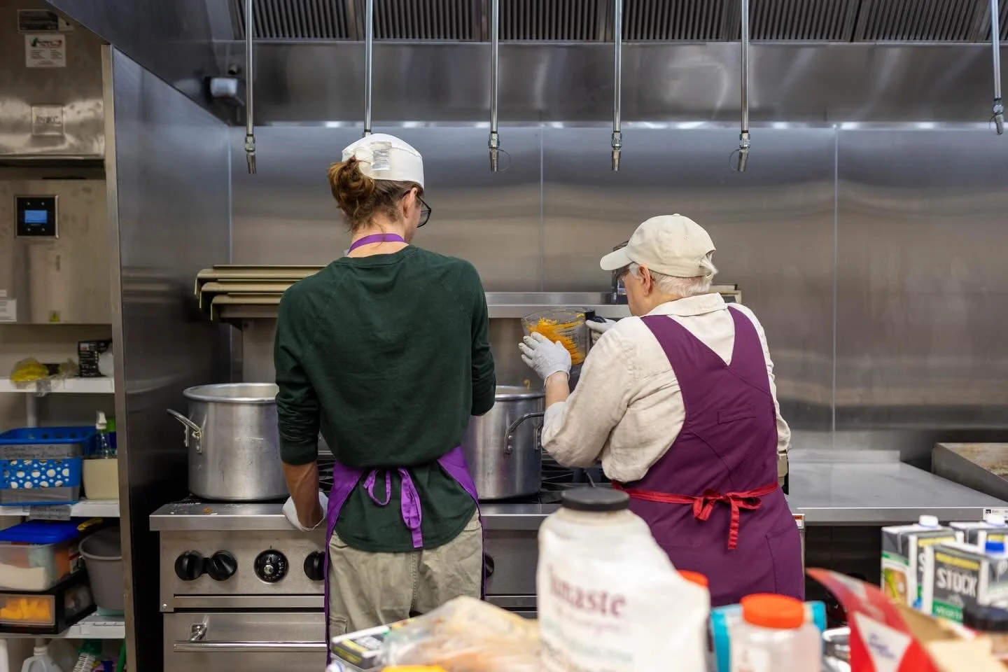 Getting meal kits out the door each week is a massive team effort! We couldn&rsquo;t do it without our amazing volunteers. 

To get involved in our meal kit program, visit dcwcnourish.com