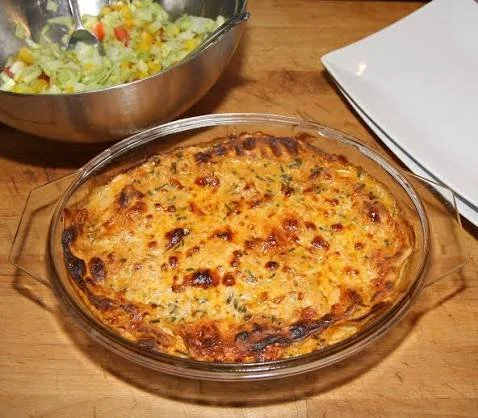 Cheesy Tortilla Casserole