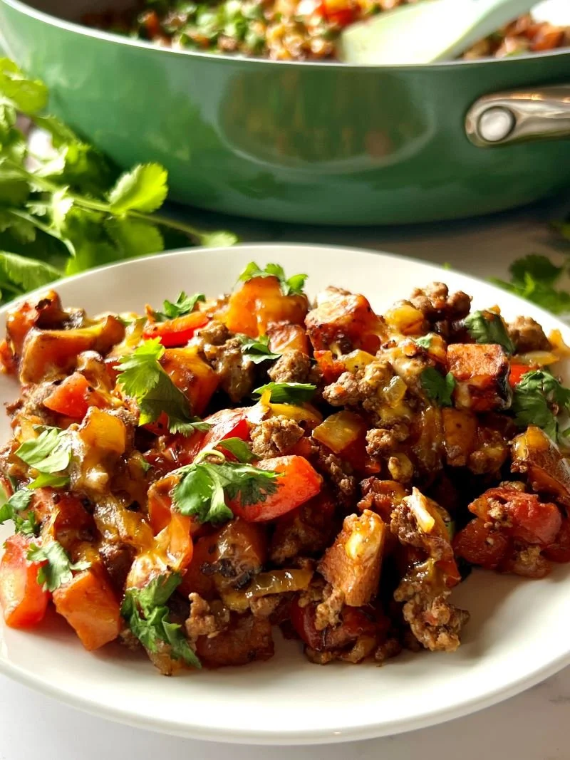 Ground Beef Harvest Skillet