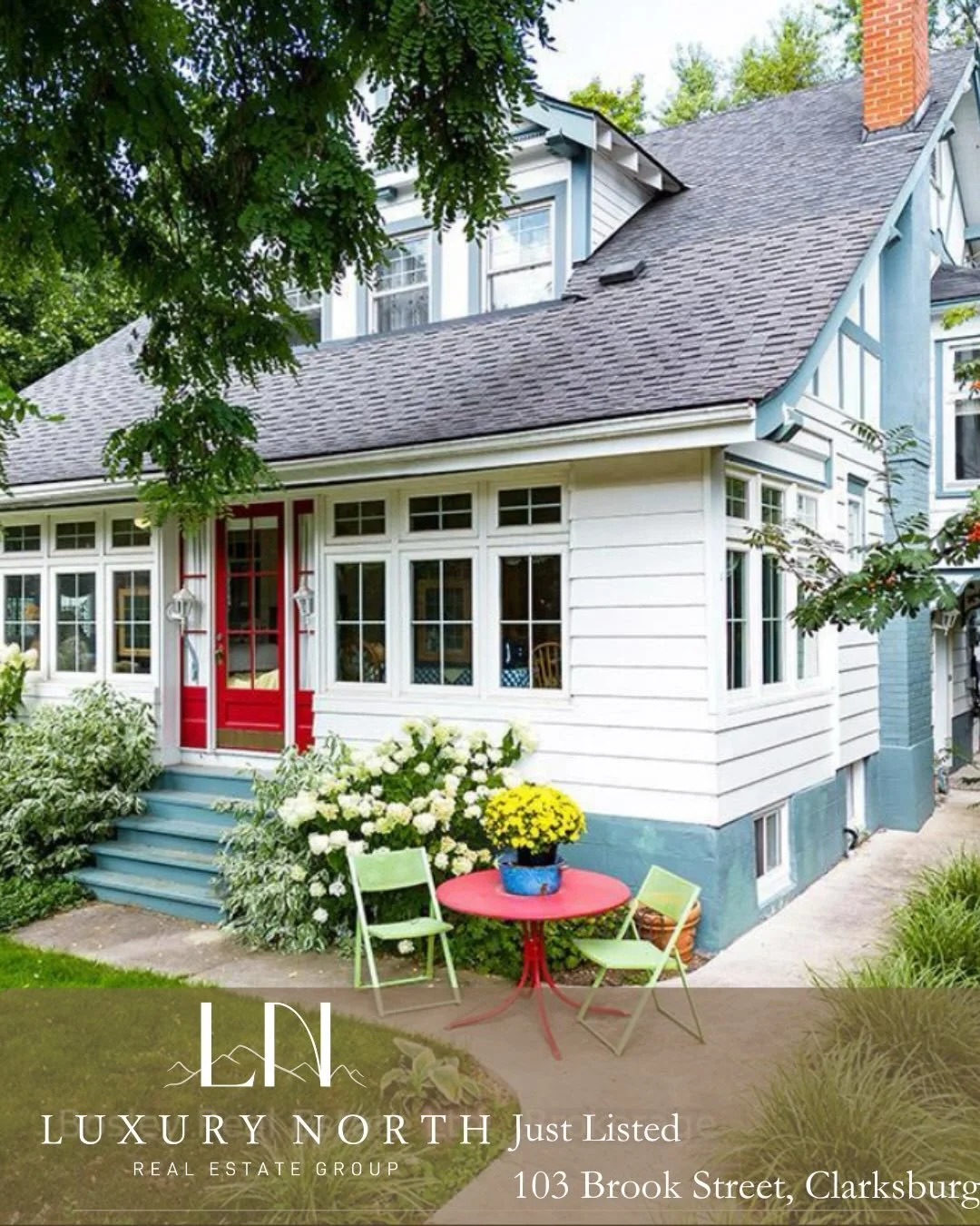 Just listed ✨ 103 Brook St., Clarksburg

Open House Sunday March 22, 1&ndash;3PM.

A classic 6 bedroom 1913 century home overlooking Clarksburg, full of original character from hardwood floors to stained glass and timeless architectural details. Feat