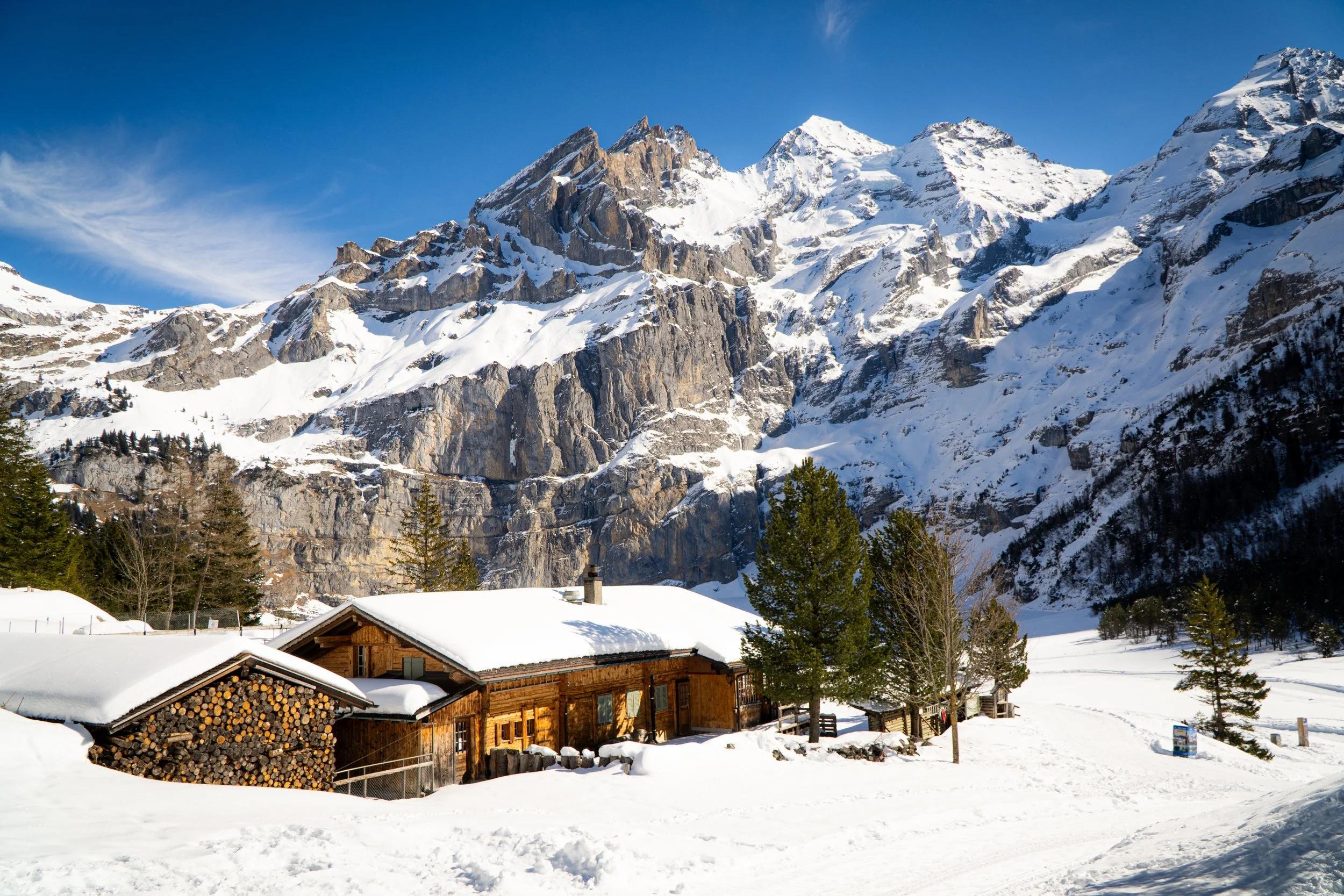Kaiserwetter Kandersteg Oeschinensee