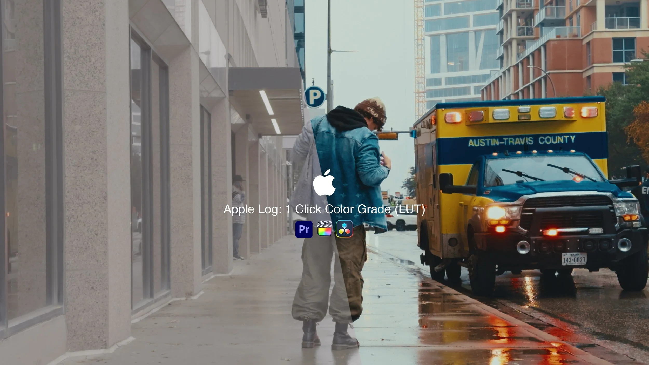 Apple Log: 1 Click Color Grade (LUT)