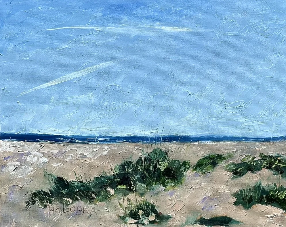 "Coast Dunes"  -  8" x 10"  -  Oil 