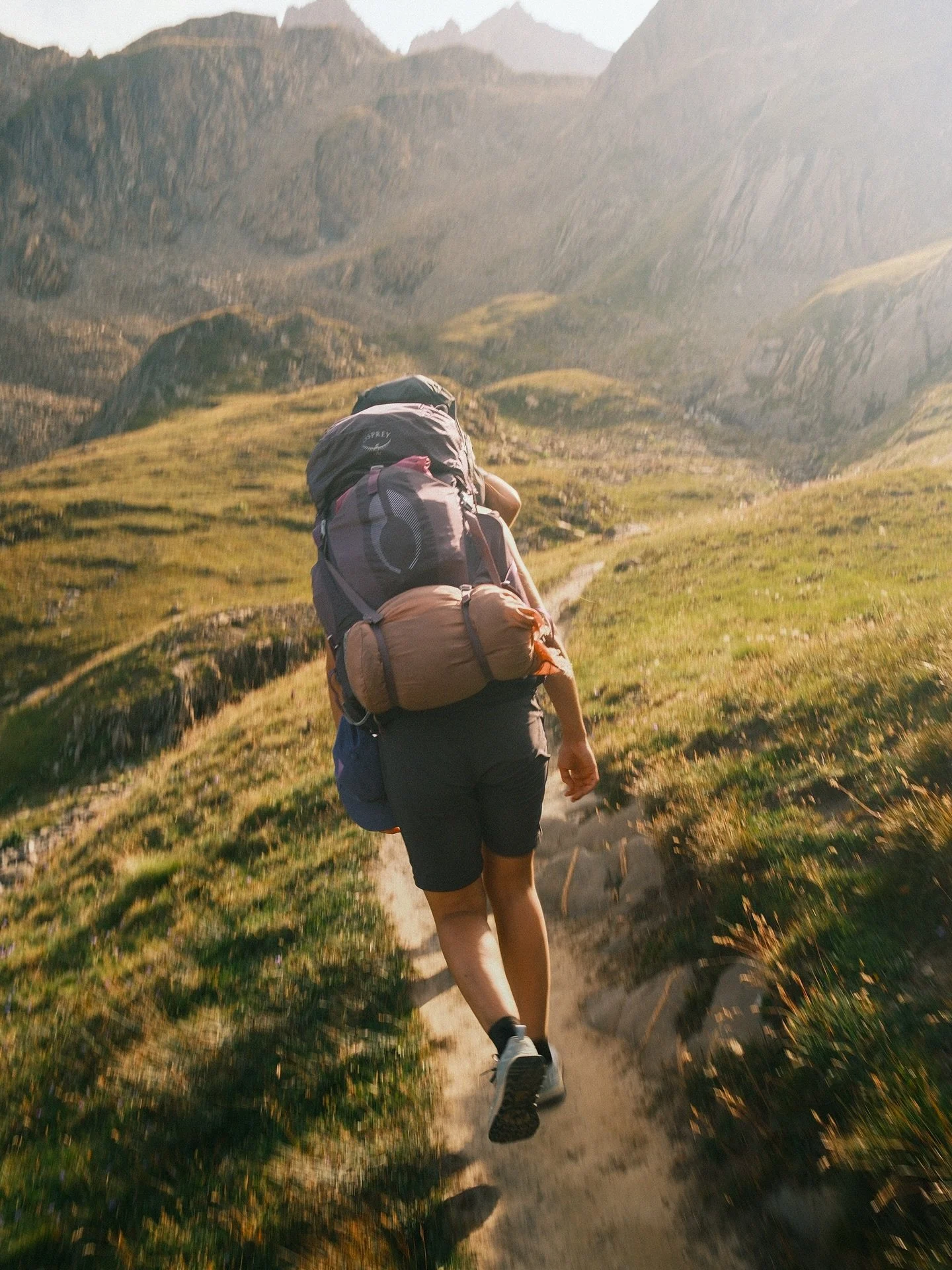 Pack your backbag, hike up the hill, enjoy the scenery and the encounters along the way, swim in the lake, make dinner, go sleep. Life can be so simple and calming in the mountains.

#hiking #france #outdoorphotography #avibrantlifeoutdoors #lookslik