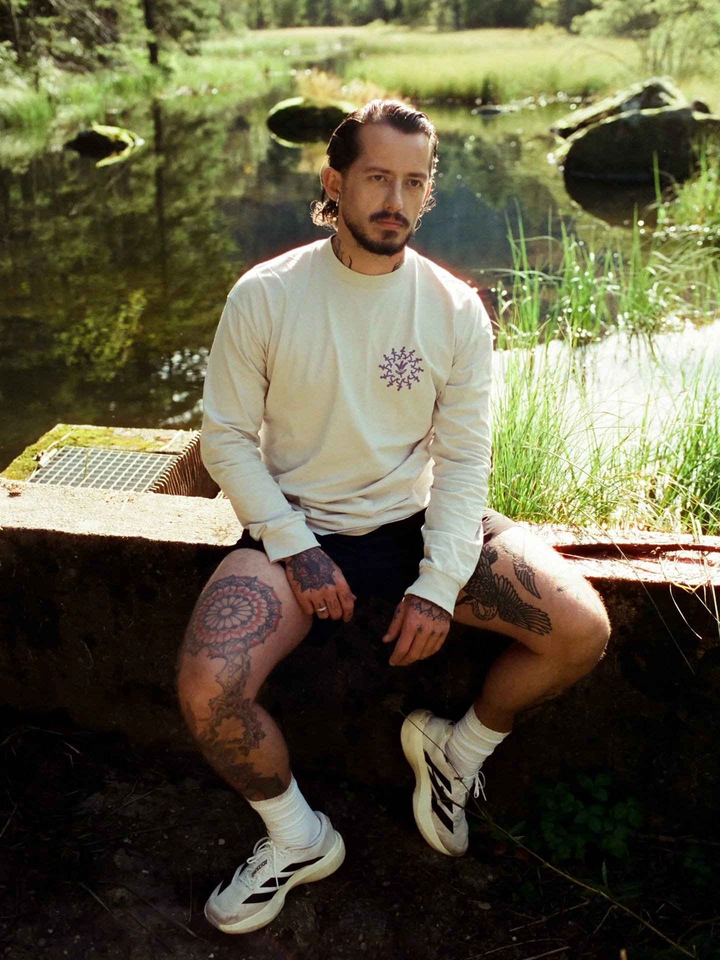 Between Light and Leaves, Black Forest
Canon EOS 3 | Cinestill 400D

I have always loved shooting film, but I felt intimidated to actually use film in a professional work setting. Not being able to see how the pictures turned made me feel insecure. M