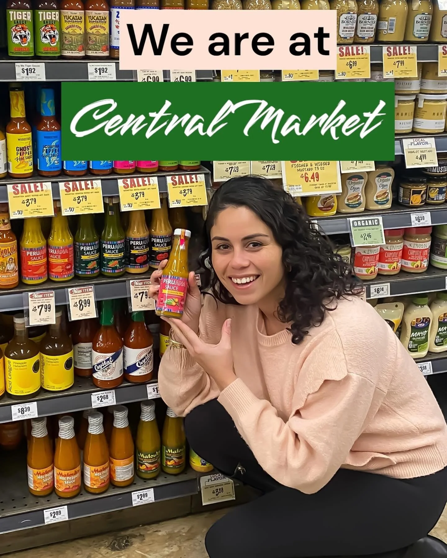 I am thrilled to tell you WE ARE AT CENTRAL MARKET!!! Now you can find all our 4 flavors at Central Market in Texas! 

Stop by Central Market and buy yours next time you are in Texas.  Or tell your friends in Texas who love Central Market as much as 