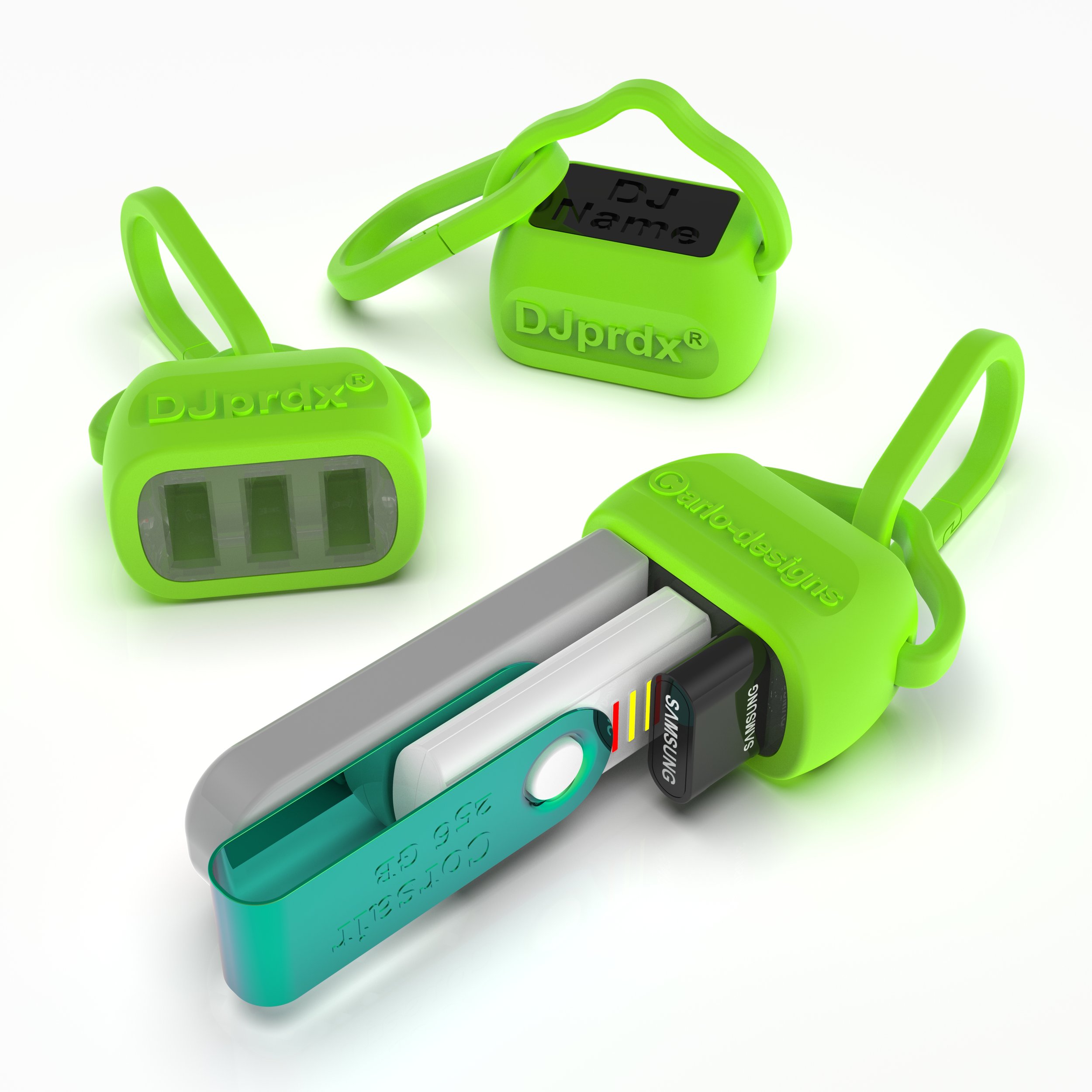 USB Holder x 3