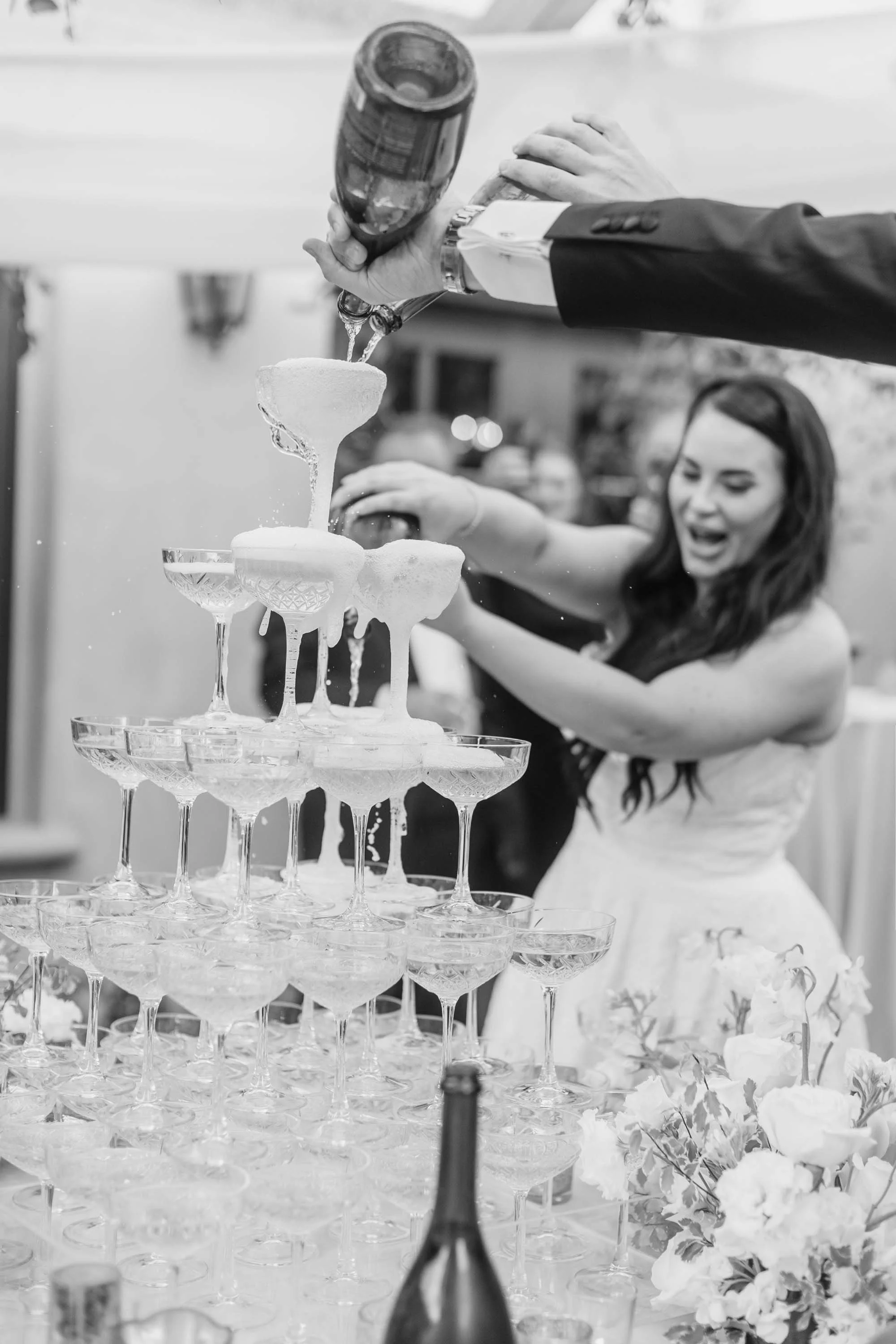 Private Estate Wedding  Celebration with a Champagne Tower by French Toast Towers 6.jpg