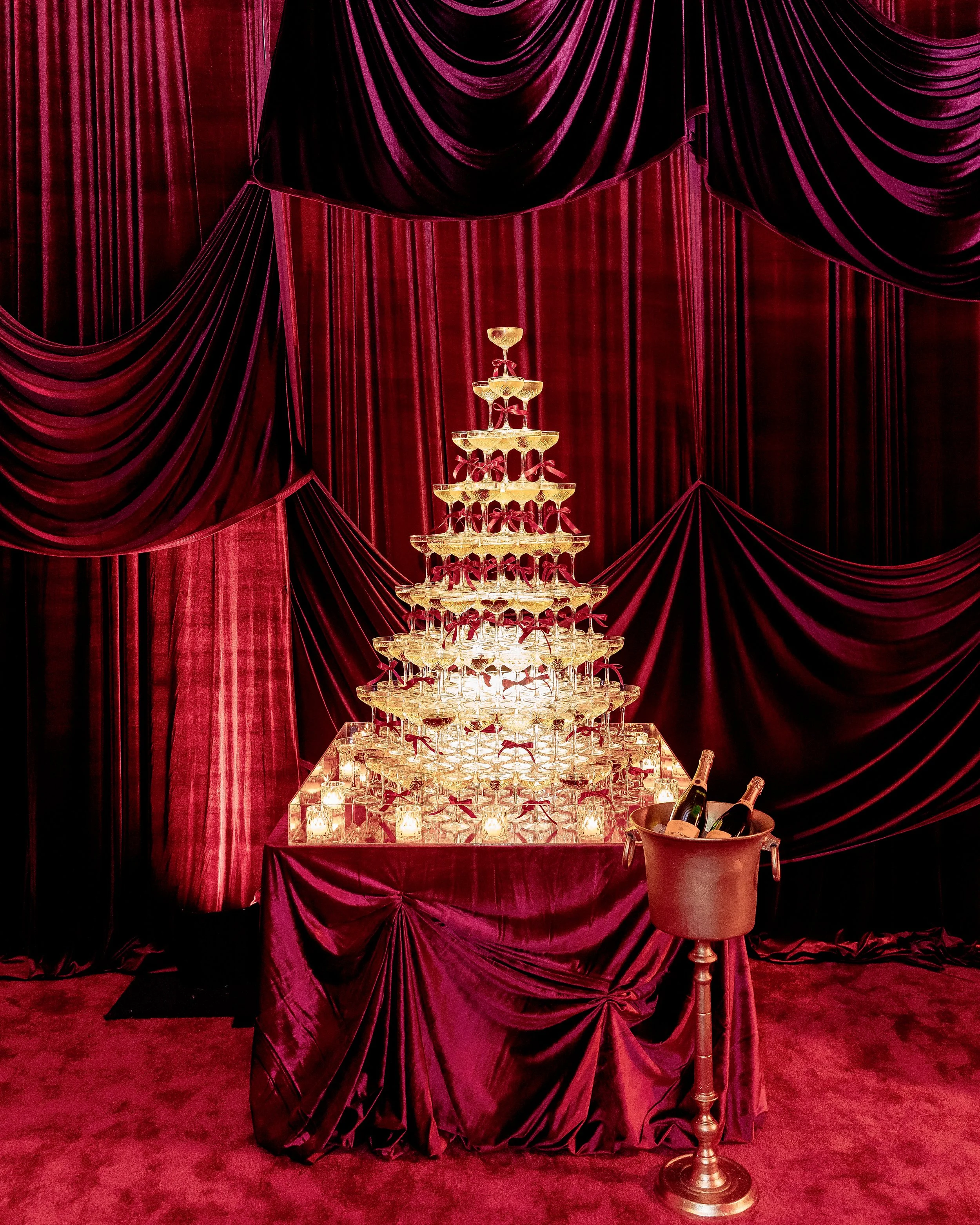 Tricia Smith Brown Event with French Toast Towers Champagne Celebration Tower 6.jpg