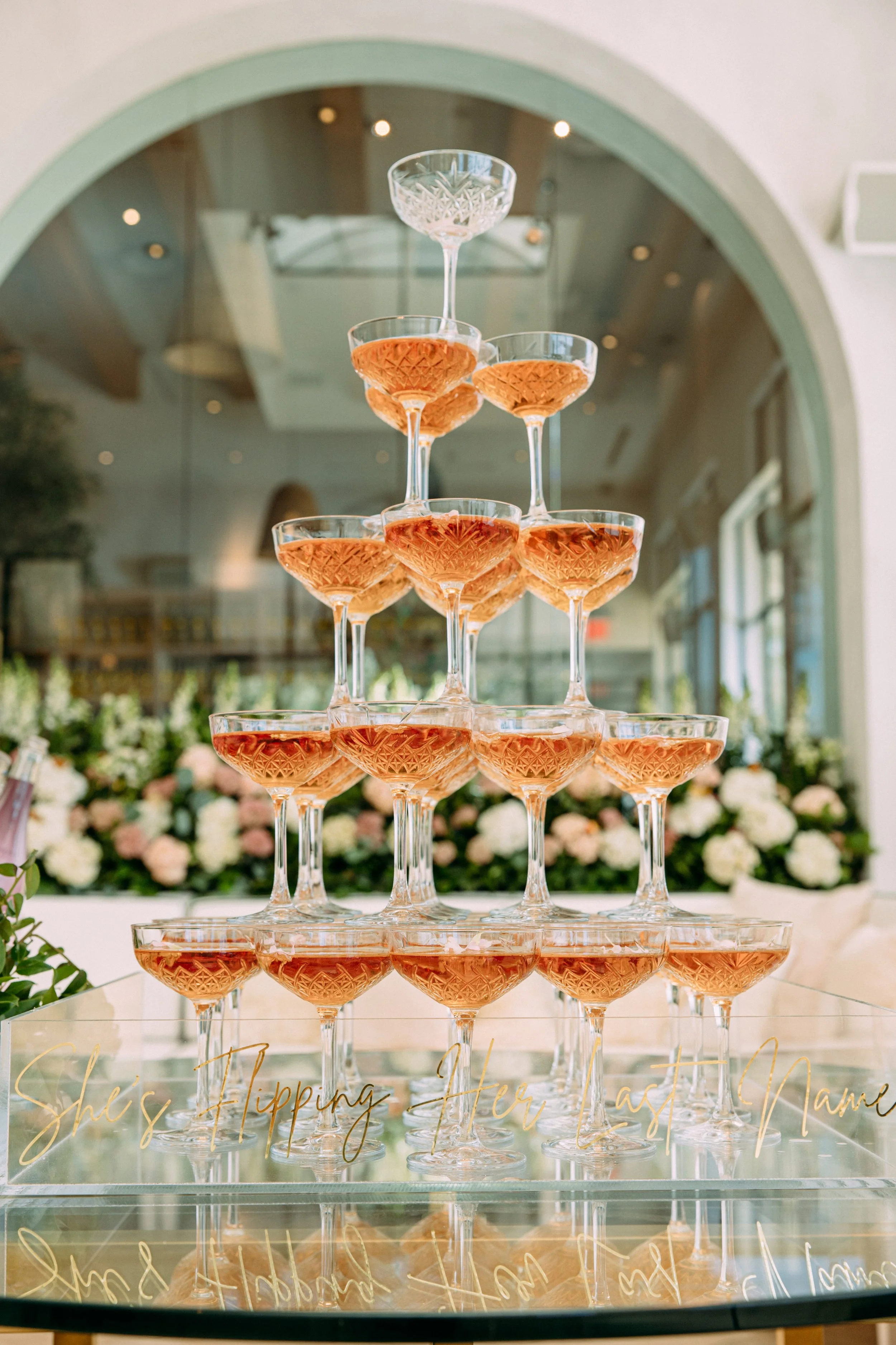 Heather Rae El Moussa Bridal Shower Champagne French Toast Towers 2.jpg