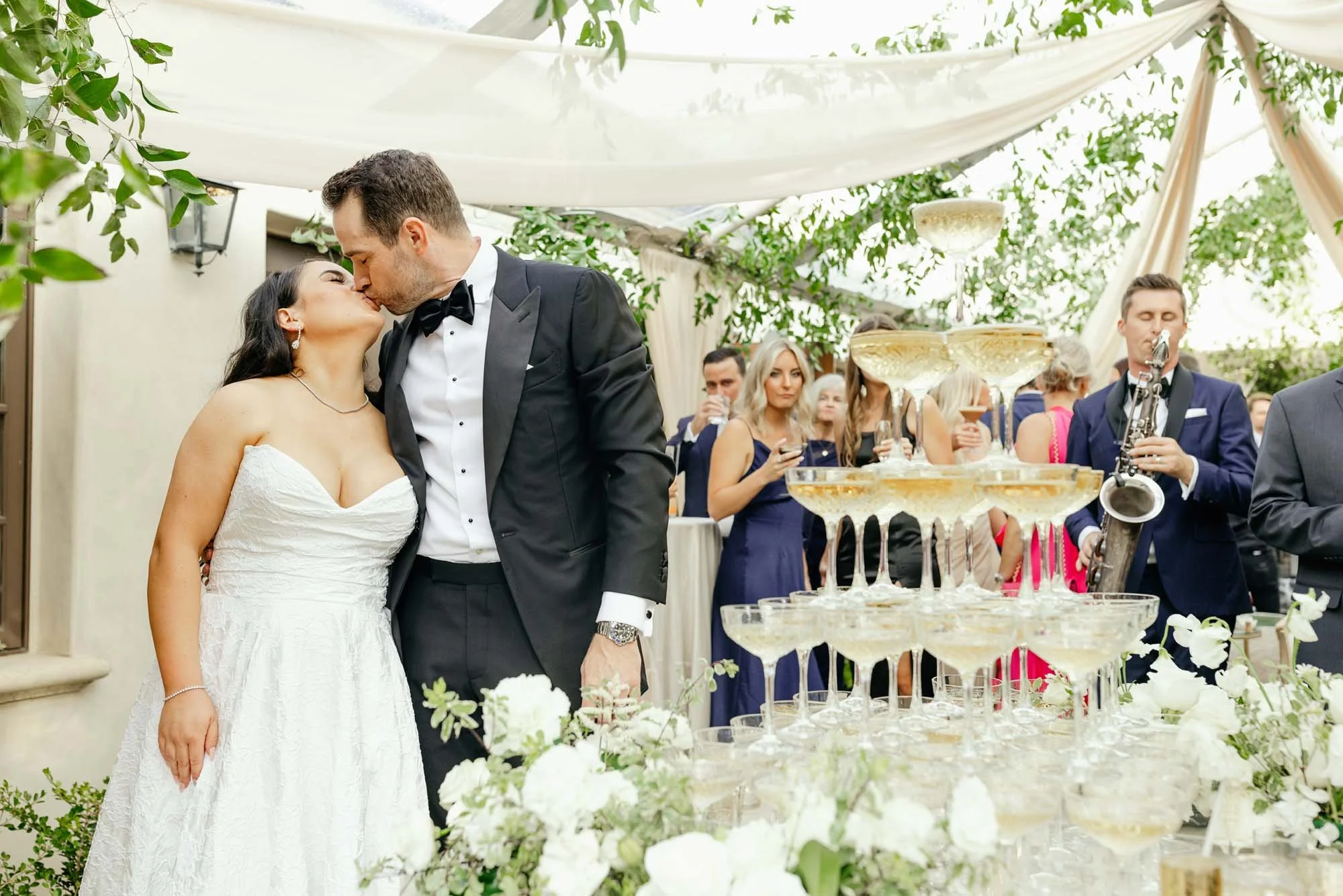 Private Estate Wedding  Celebration with a Champagne Tower by French Toast Towers 0.jpg