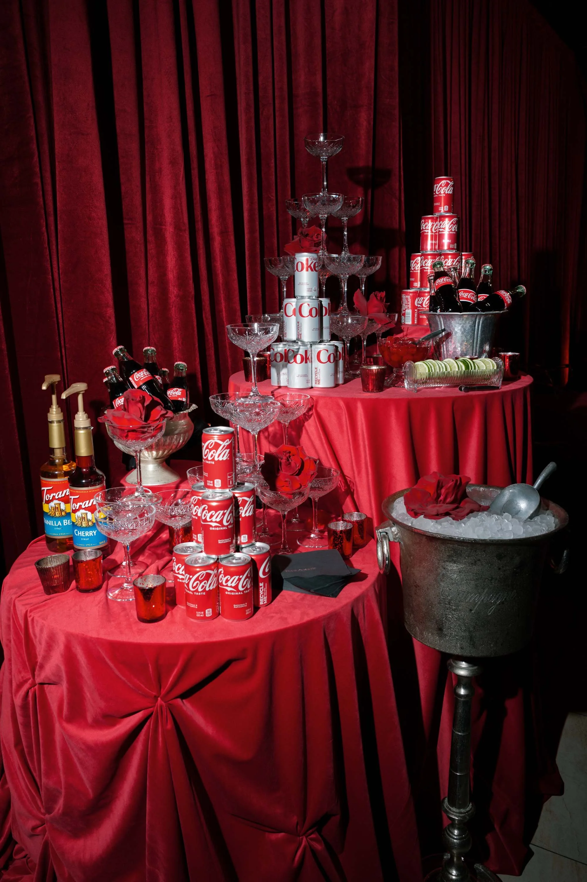 Twenty Eight OC Event - Coke Tower for Celebration - Champagne Tower with Soda French Toast Towers 8.jpg