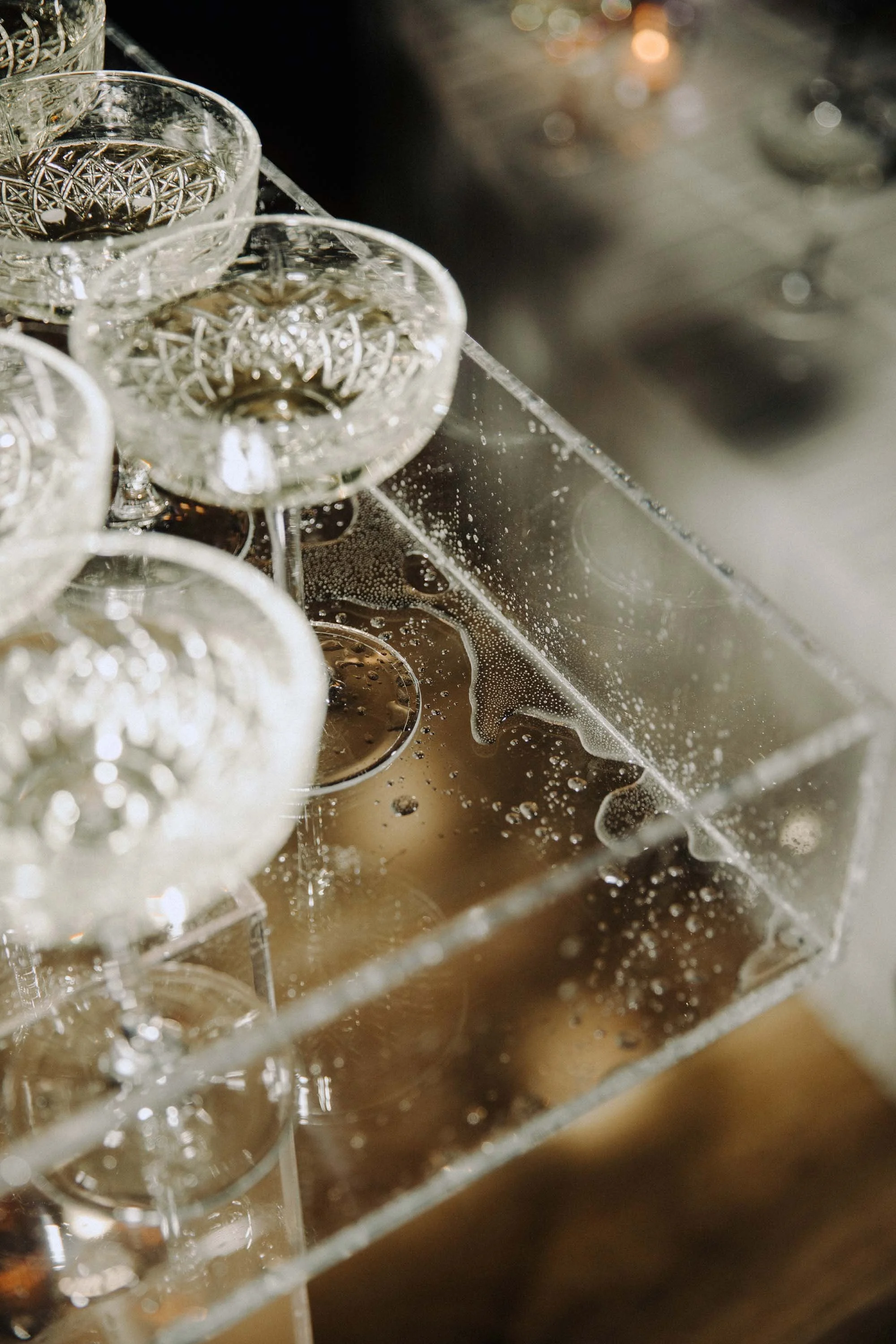 Serra Plaza Wedding  Celebration with a Champagne Tower by French Toast Towers 4.jpg