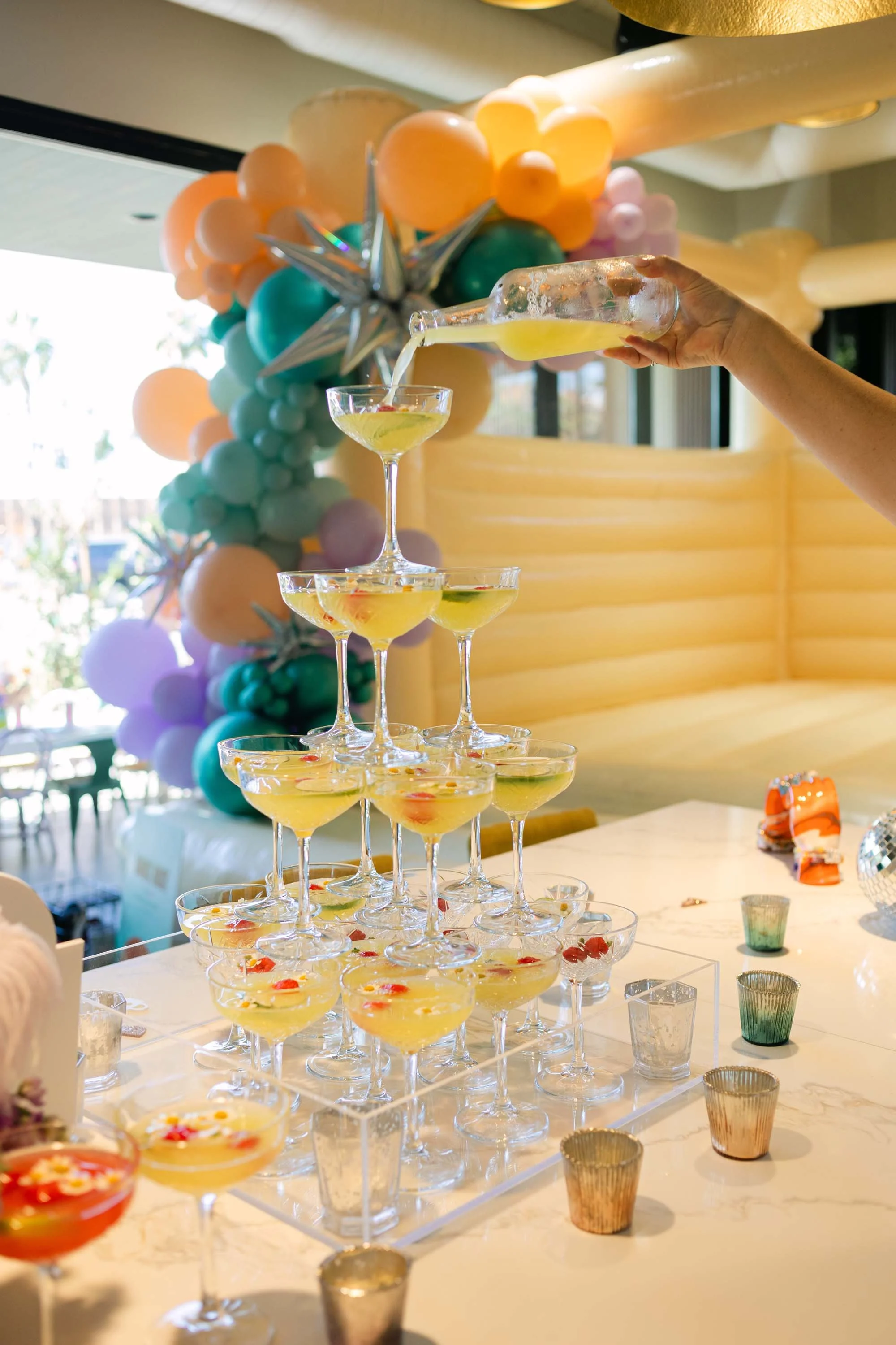 Kid Birthday Non Alcohol Drink Tower by French Toast Towers 6.jpg