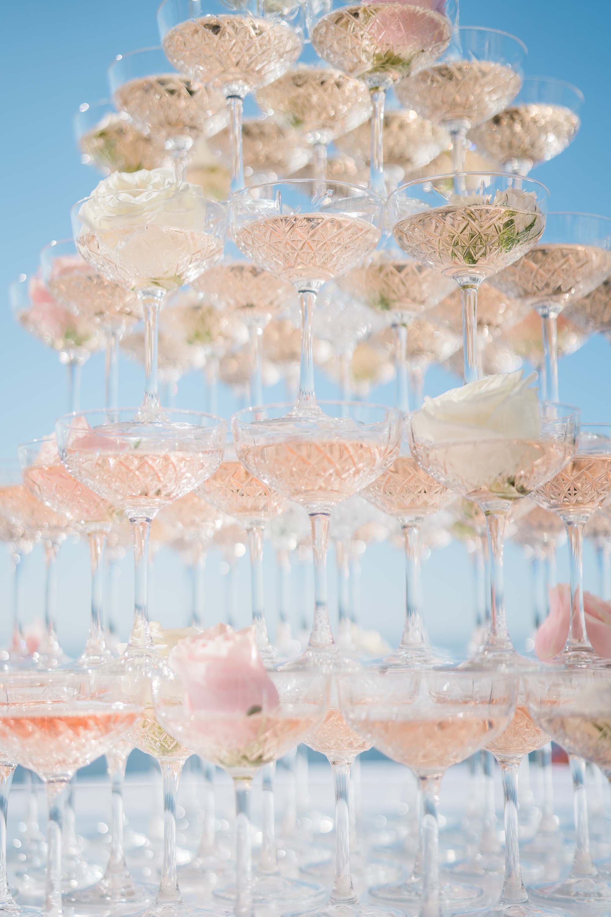 Ritz Carlton Laguna Beach Wedding - Champagne Tower by French Toast Towers 7.jpg