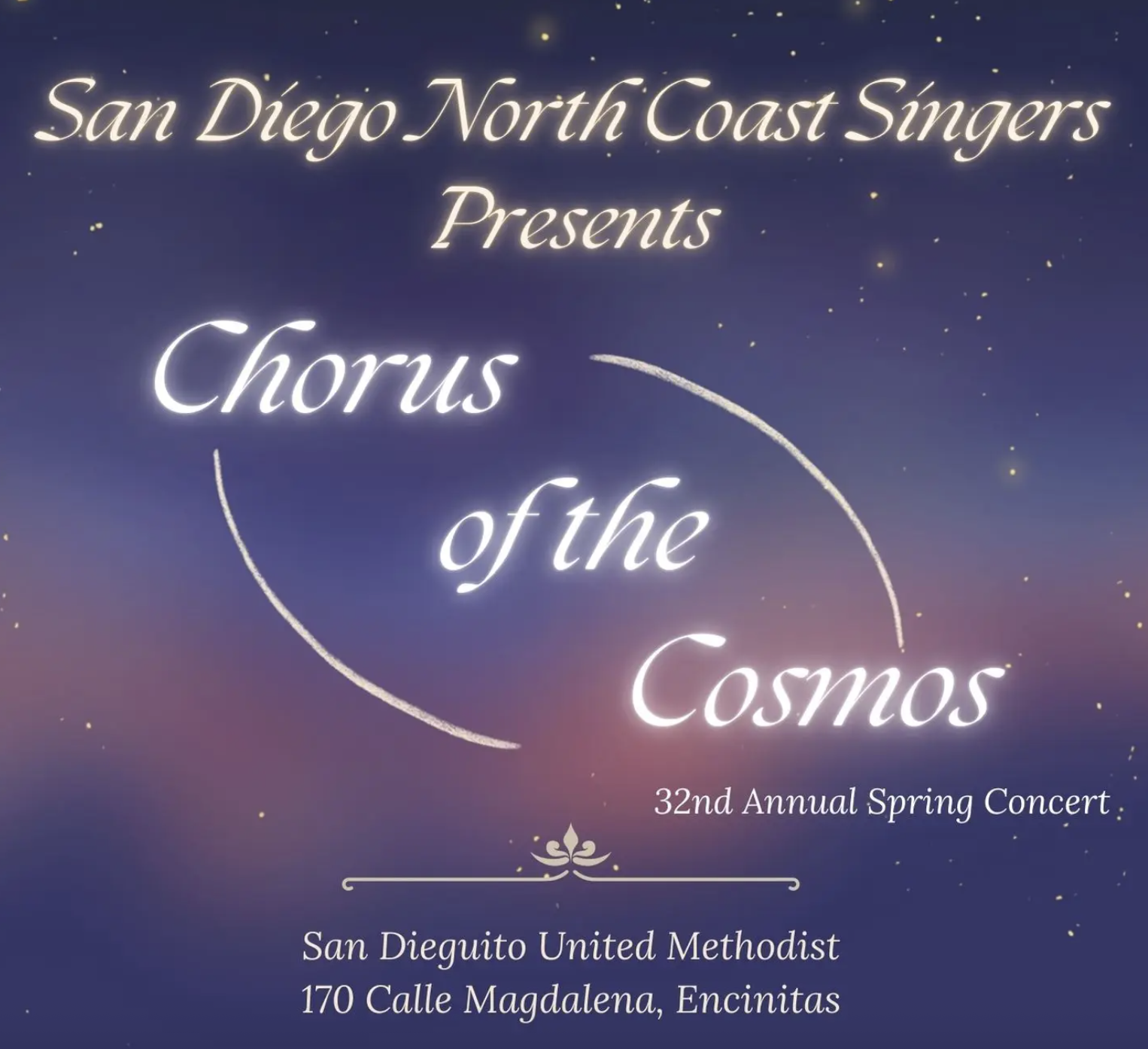 Chorus of the Cosmos - North Coast Singers