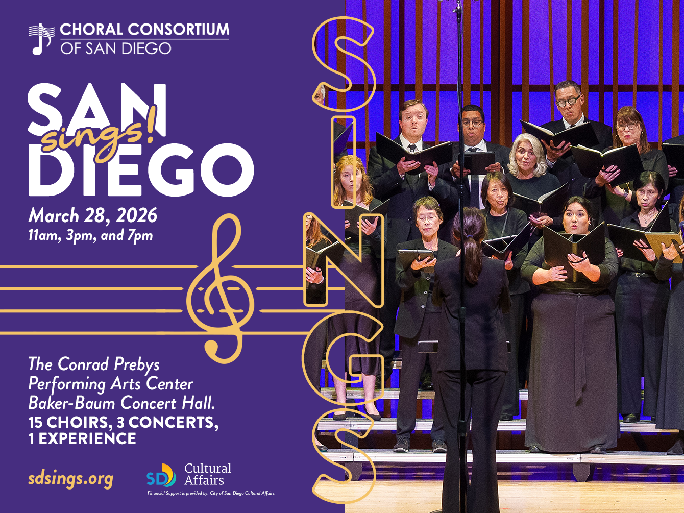 Choral Consortium of San Diego - San Diego Sings!