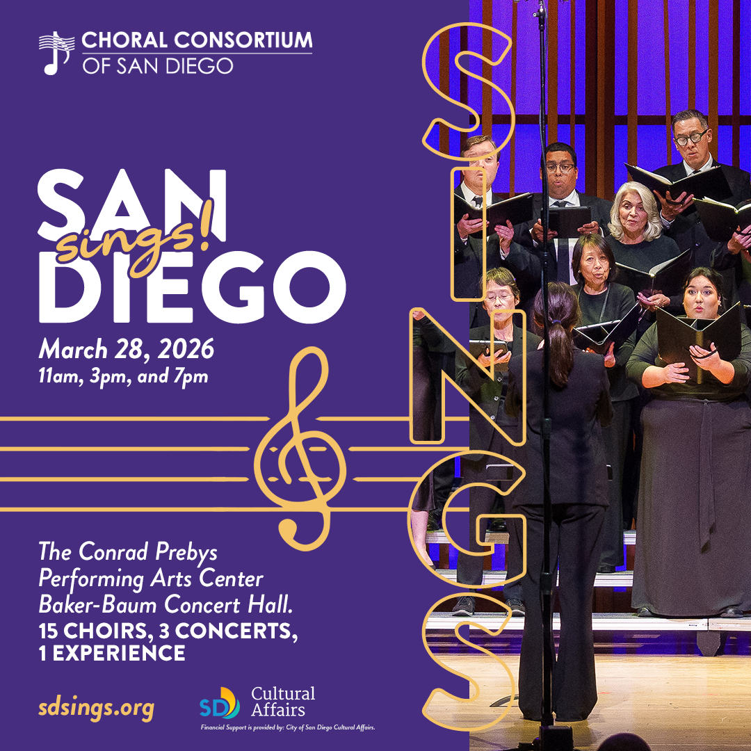 San Diego Sings! Tickets On Sale Now