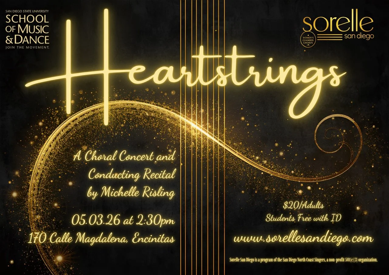 Sorelle San Diego Spring Concert - Heartstrings