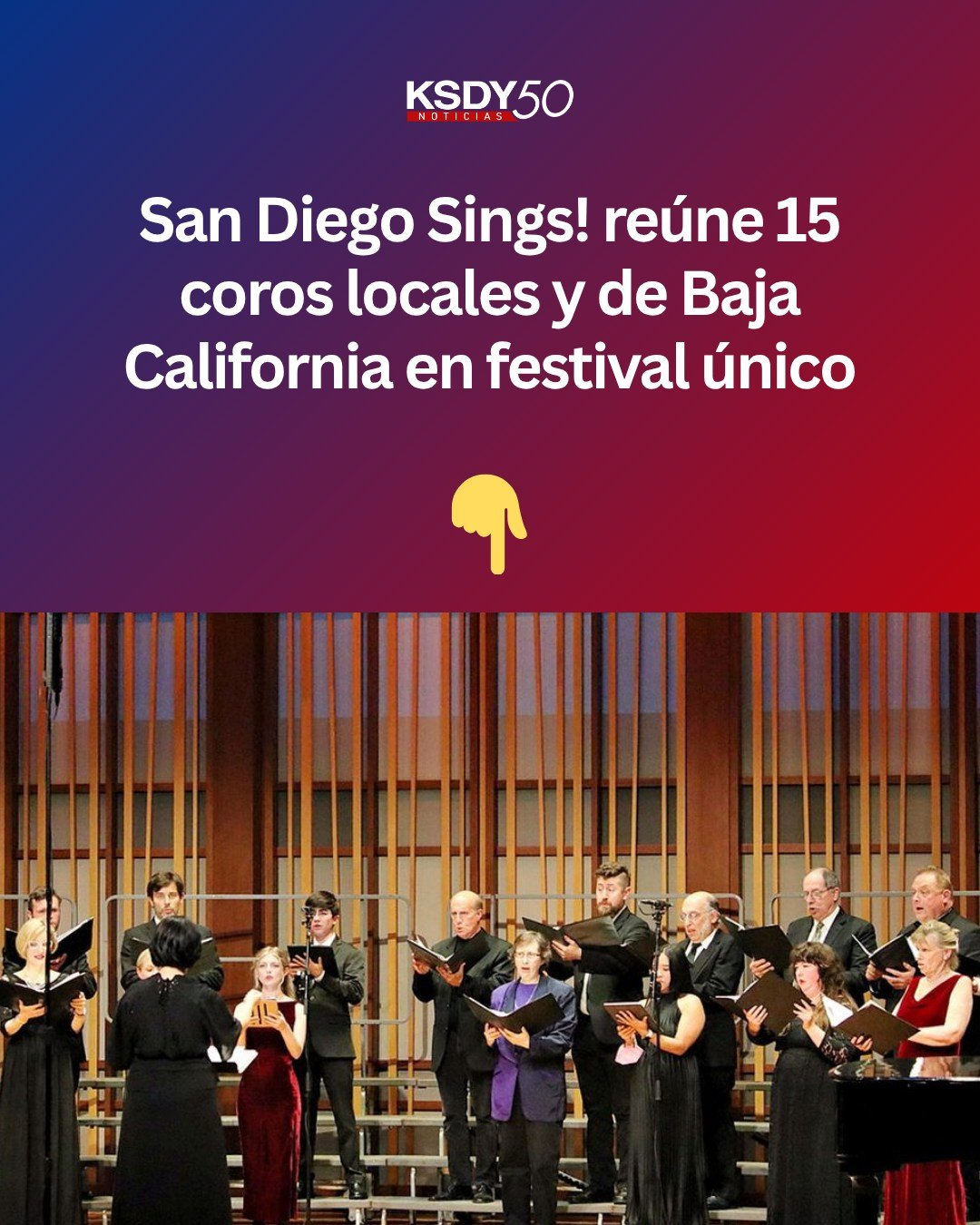 San Diego Sings! reúne 15 coros locales y de Baja California en festival único