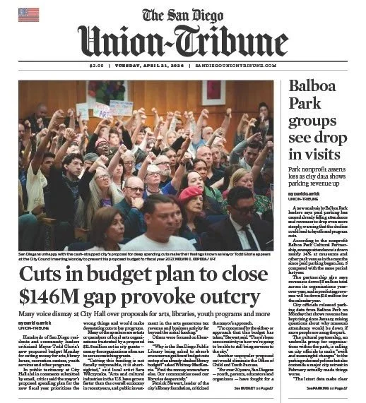 More action items to fight for the restoration of the city arts and culture budget