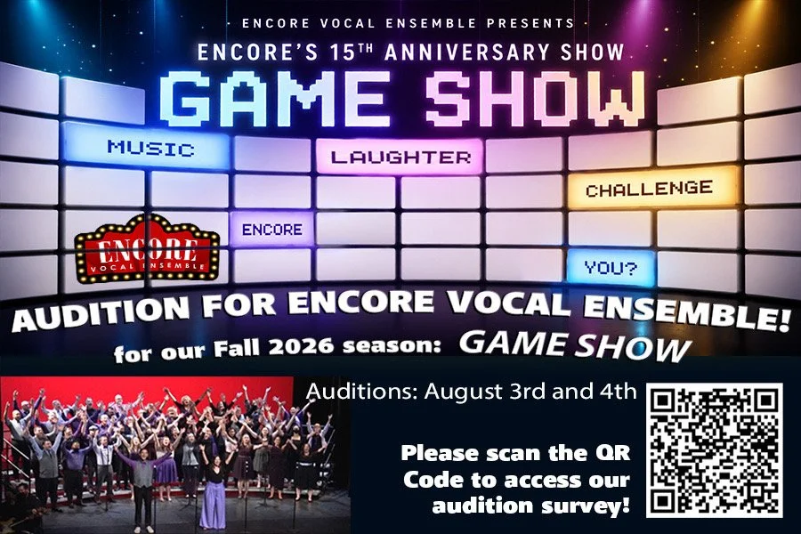  New Member Auditions - Encore Vocal Ensemble