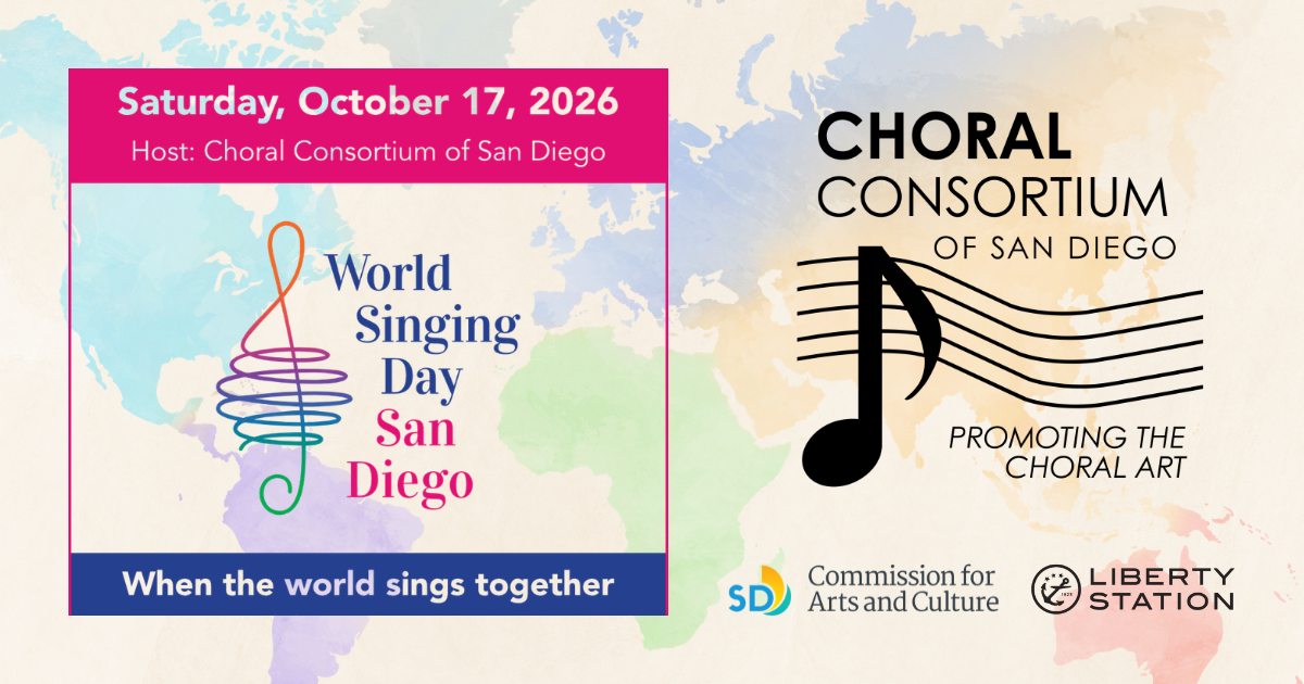 WORLD SINGING DAY! - Choral Consortium of San Diego 