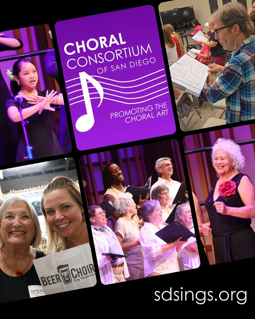 NOW is the perfect time to discover something new! Find a chorus, find a concert, and build community through the power of choral singing.

TAG a friend who loves to sing or has always wanted to join a choir. 

FOLLOW us to discover local choirs, per