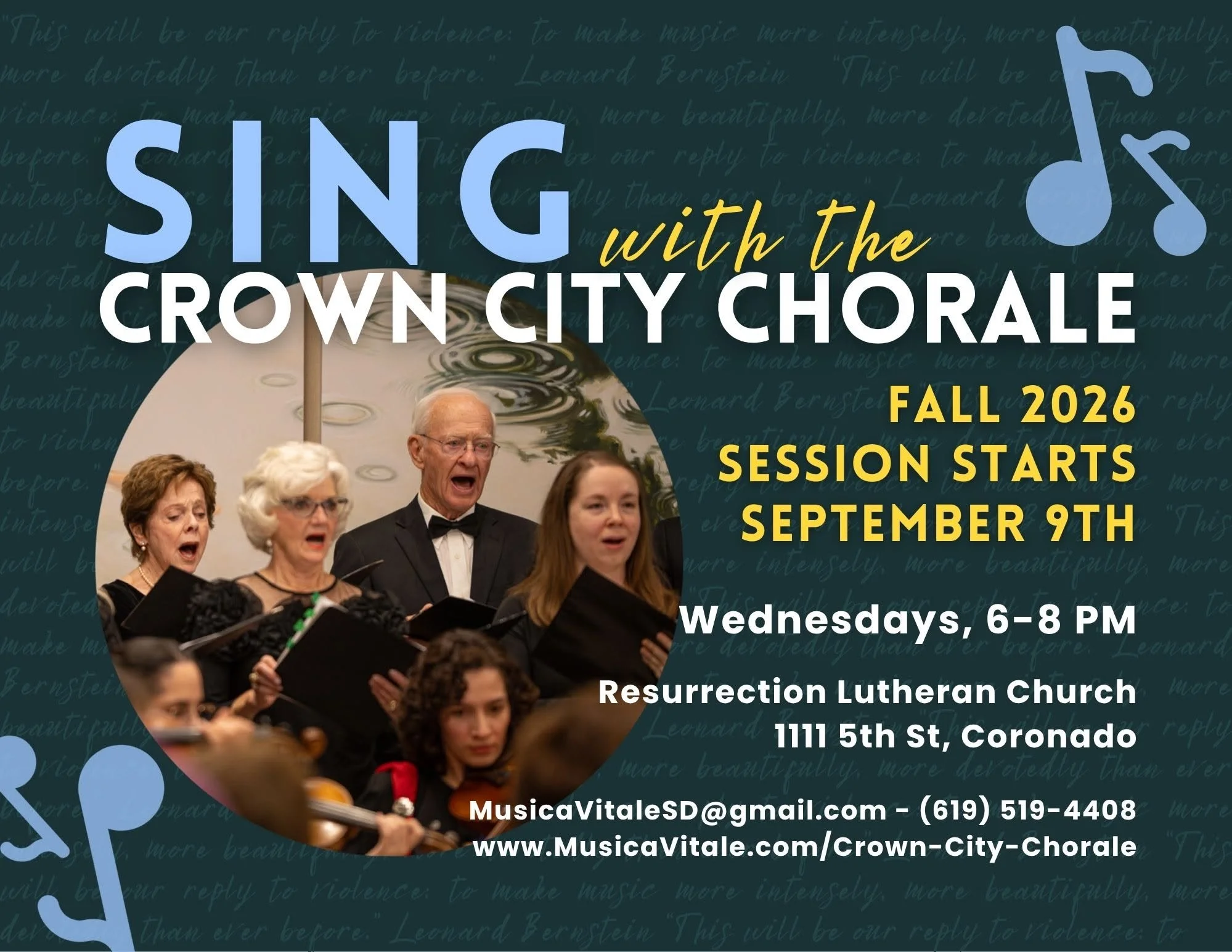 Sing with Crown City Chorale 
