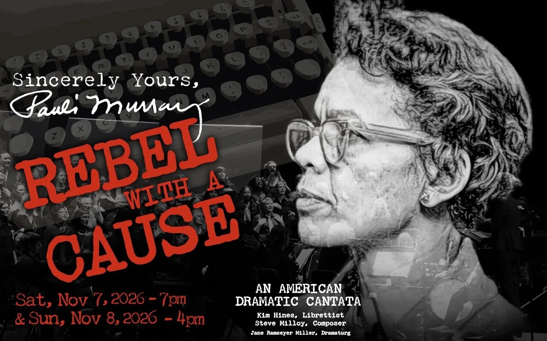 Sincerely Yours, Pauli Murray – San Diego Women's Chorus