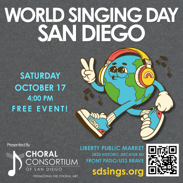 World Singing Day San Diego 2026