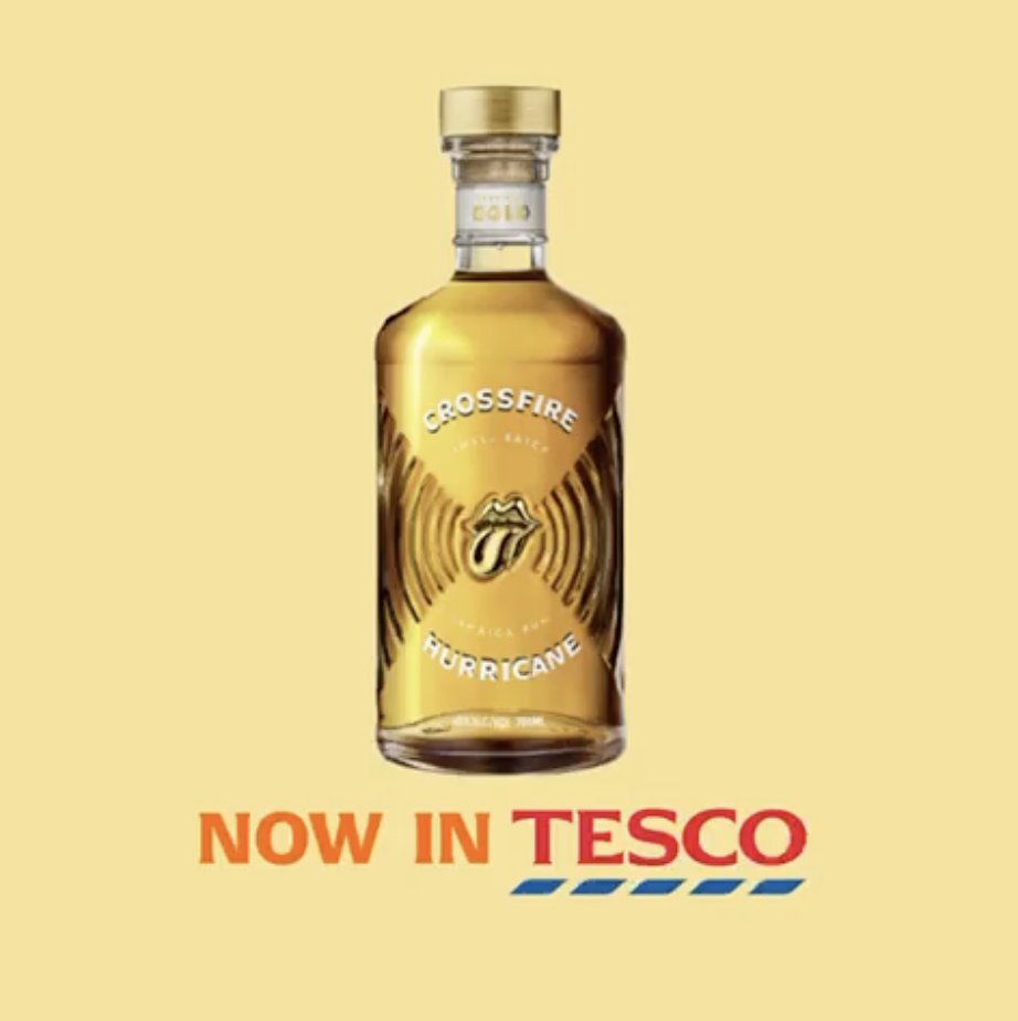 Crossfire Hurricane Rum Lands Nationwide Tesco Listing ⚡🥃