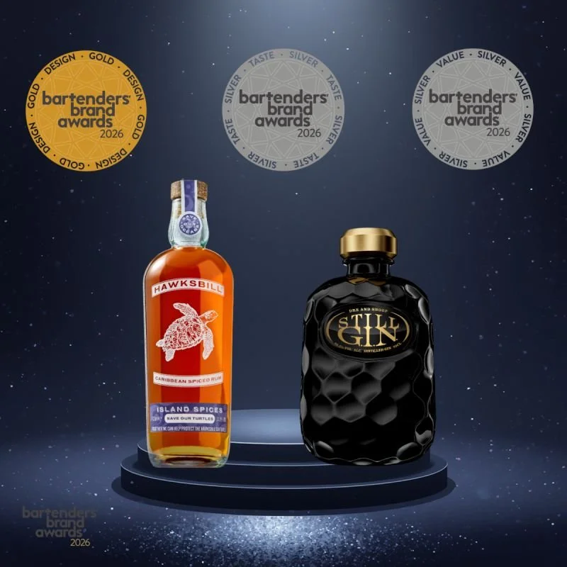 Bartenders Brand Awards: Double Triumph for Hawksbill Rum and Still Gin 🥇🍸