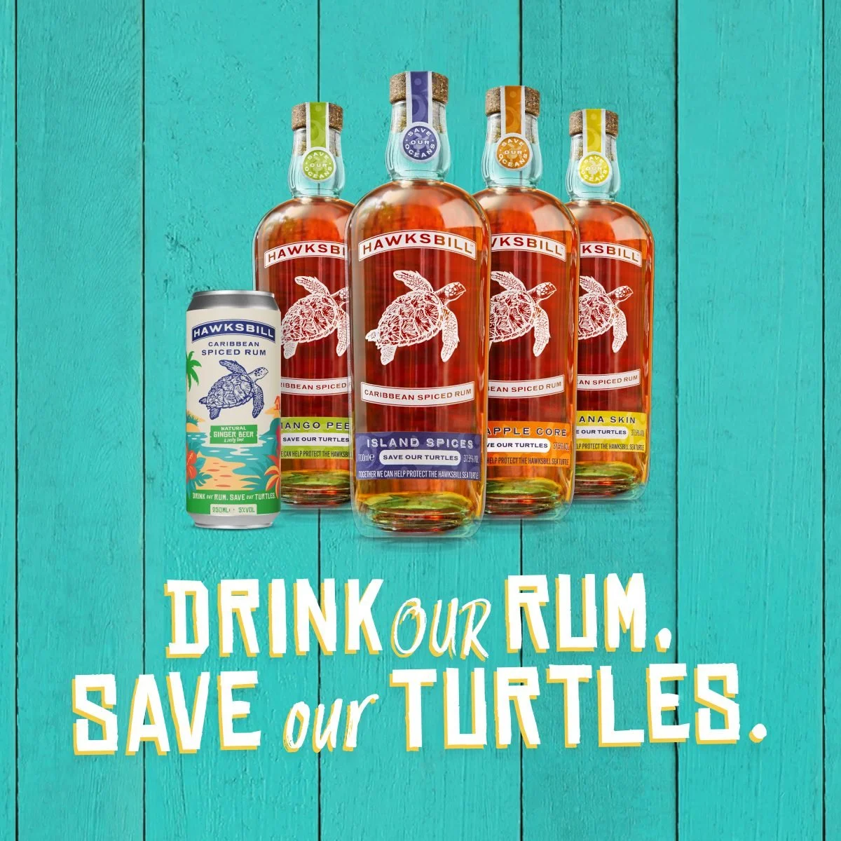 Perfect Refreshment: Hawksbill Launches New Spiced Rum, Ginger Beer &amp; Lime RTD 🌊🐢