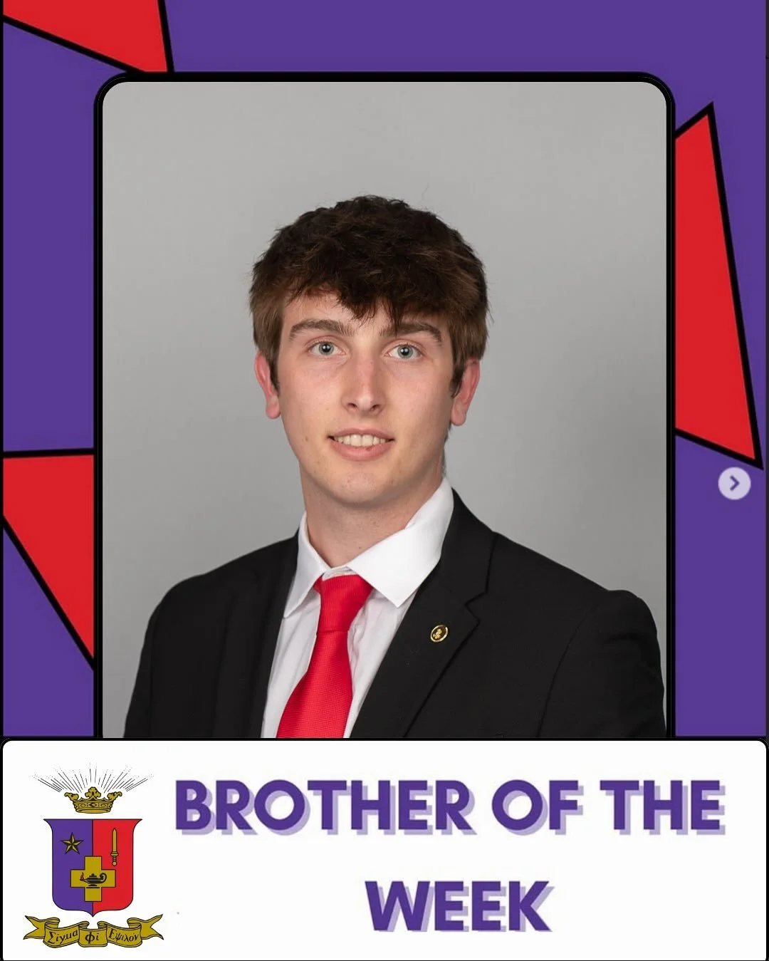 Meet our Brother of the Week, Gavin Bassett! Gavin&rsquo;s a sophomore from Westfield,IN studying construction management with a minor in business administration. He loves playing soccer, skeet shooting, and fishing. We are proud to have him as our I