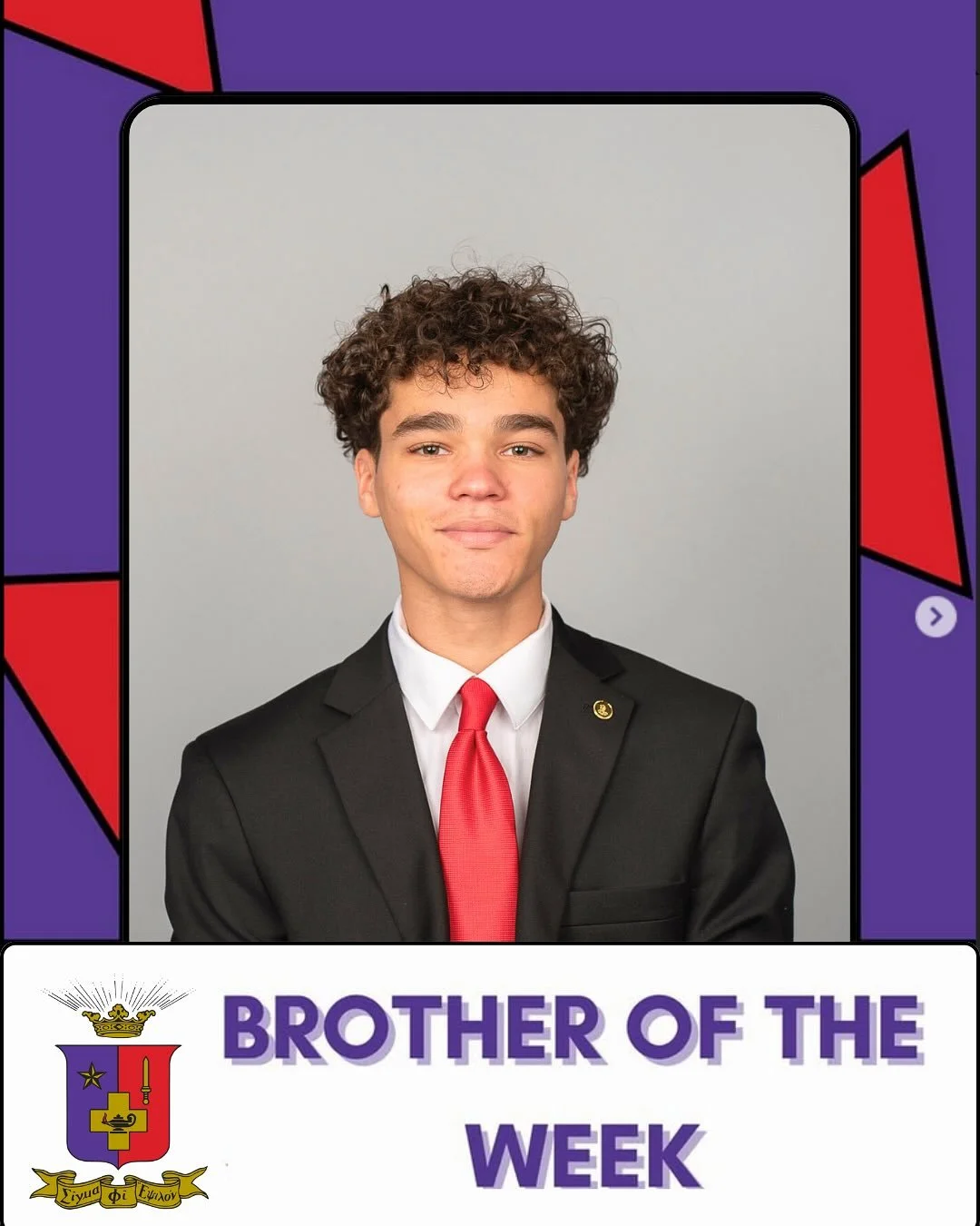 Meet our Brother of the Week, De&rsquo;ron Olden! De&rsquo;ron&rsquo;s a Sophomore from Greenfield,IN studying business administration with a minor in entrepreneurship. He loves sports, the outdoors, and spending time with family. De&rsquo;ron wants 