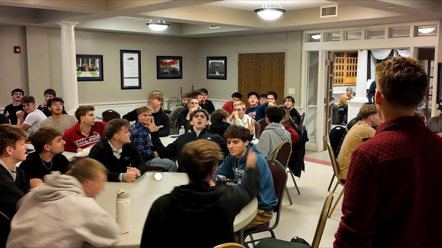 Yesterday, the men of Sigep Indiana Gamma had the wonderful opportunity to celebrate Brosgiving! Brosgiving is an annual dinner where the guys can fellowship together with home cooked meals. We are so thankful for this years brosgiving and the brothe